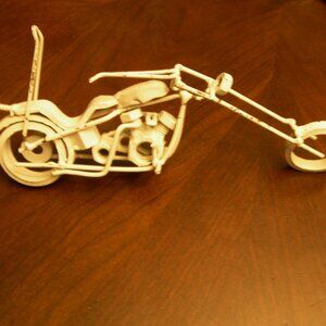 Scrap Metal Chopper Motorcycle,